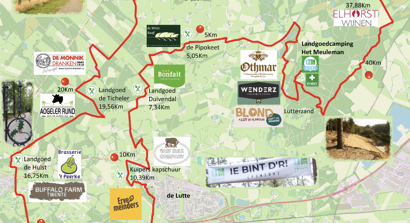route sfeerplaat